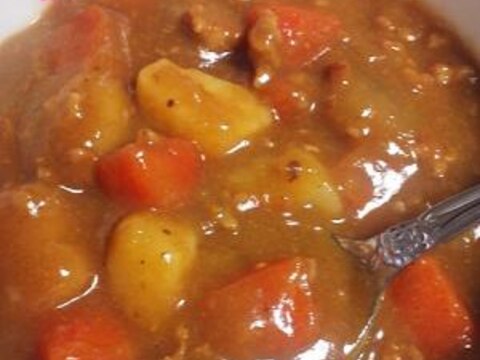 簡単☆ひき肉のカレー